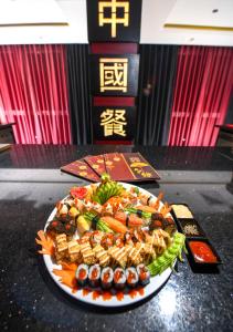 酒店内部或周边提供的食物