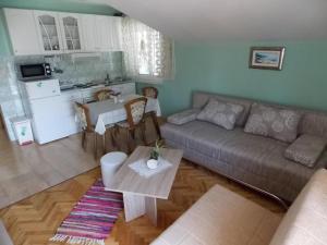 Kuchyňa alebo kuchynka v ubytovaní Studio apartment in Vir (4776-3)