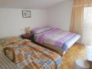 Posteľ alebo postele v izbe v ubytovaní Studio apartment in Vir (4776-3)