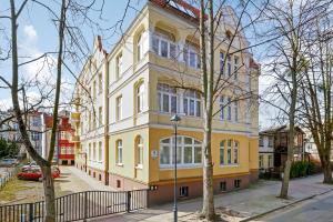 Budynek, w którym mieści się apartament