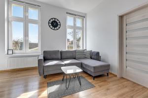 Część wypoczynkowa w obiekcie Blue Mandarin Apartments III Haffnera