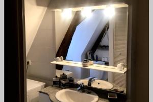 Koupelna v ubytování Appartement de charme rue du Château + 24 fotografií