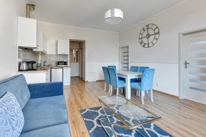 Kuchnia lub aneks kuchenny w obiekcie Blue Mandarin Apartments III Haffnera