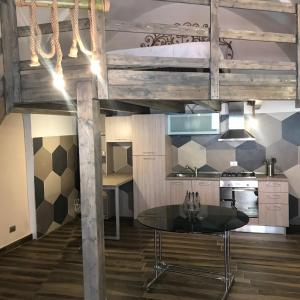 Kuchyň nebo kuchyňský kout v ubytování Exclusive Rooms + 20 fotografií