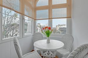 Część wypoczynkowa w obiekcie Blue Mandarin Apartments III Haffnera