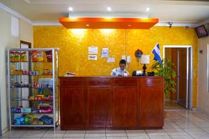 Vstupní hala nebo recepce v ubytování Hotel Plaza Palmero