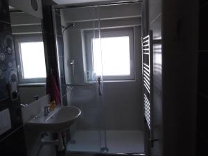 Koupelna v ubytování Penzion Apartmány Zlín