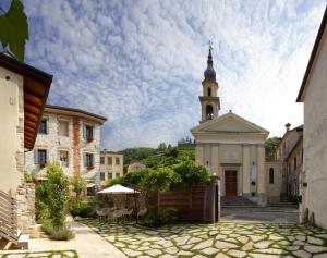 Budova, kde se bed and breakfast nachází