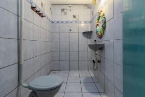 Phòng tắm tại Pousada Aguas Marinhas