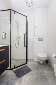 Kúpeľňa v ubytovaní CR Apartament Centrum Zamenhofa 1