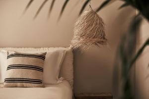 Uma área de estar em Amyth of Mykonos Agios Stefanos