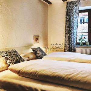 Postel nebo postele na pokoji v ubytování Apartment DOMO Kirchzarten