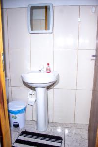 Ванная комната в Pousada Bela Vista