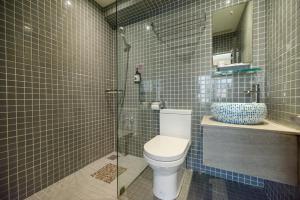 Koupelna v ubytování Jih Lih Hotel + 37 fotografií