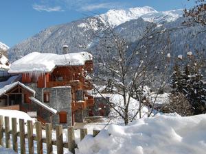 Splendid Home in Champagny-en-Vanoise with Lift durante o inverno
