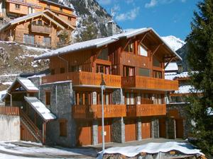 Splendid Home in Champagny-en-Vanoise with Lift durante o inverno