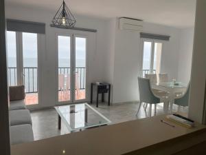 Et opholdsområde på Balcon Del Mar Primera Linea de Playa