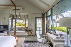 Et sittehjørne på Devasom Hua Hin Resort