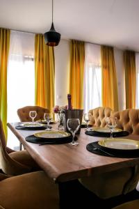 Posezení v ubytování BLACKPEARL apartment