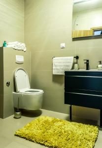 Koupelna v ubytování BLACKPEARL apartment
