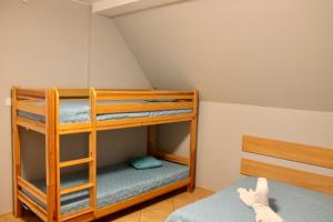 Posteľ alebo postele v izbe v ubytovaní Apartamenty Suzyw Pilsko
