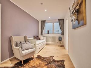 Χώρος καθιστικού στο Loft am Schluchsee