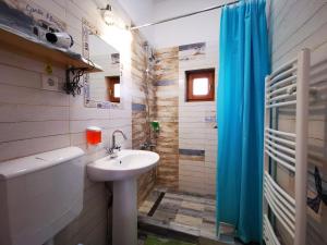 Koupelna v ubytování Casa Geppetto