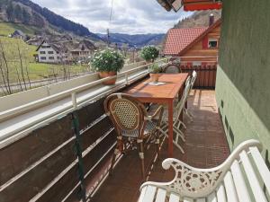 Nespecifikovaný výhled na hory nebo výhled na hory při pohledu z apartmánu