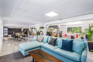 Fitness centrum a/nebo fitness zařízení v ubytování Joint Boutique Hotel