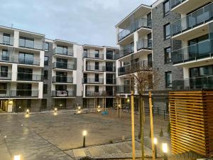 Budynek, w którym mieści się apartament