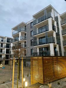 Budynek, w którym mieści się apartament