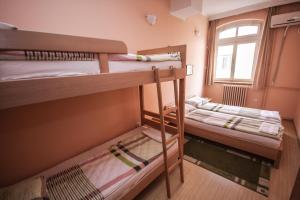 Postel nebo postele na pokoji v ubytování Terasa