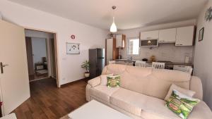 Kuchyň nebo kuchyňský kout v ubytování Apartment Antonia