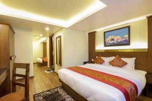 Letto o letti in una camera di Thamel Boutique Hotel