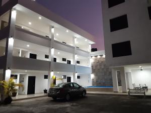 Bangunan di mana terletaknya hotel
