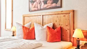 Letto o letti in una camera di Alpenstern - Sommer Silvretta Card Premium inklusive!