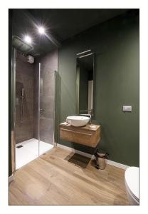 A bathroom at Il Rifugio del Risol