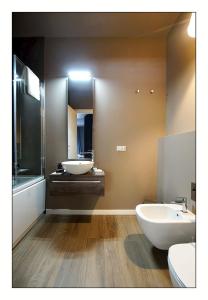 A bathroom at Il Rifugio del Risol