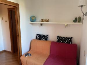 Posezení v ubytování Luna Rossa Roma Guest House