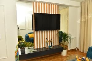 TV/trung tâm giải trí tại Grand Lux apartman