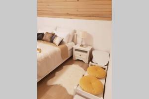 Postel nebo postele na pokoji v ubytování Villa Lady Di Plitvice