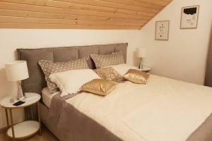 Postel nebo postele na pokoji v ubytování Villa Lady Di Plitvice