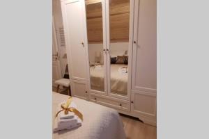 Postel nebo postele na pokoji v ubytování Villa Lady Di Plitvice