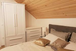 Postel nebo postele na pokoji v ubytování Villa Lady Di Plitvice