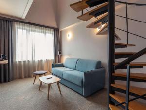 Posezení v ubytování Novotel Brussels Centre Midi