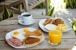 Pilihan sarapan tersedia untuk tetamu di Hotel Villa Hermosa