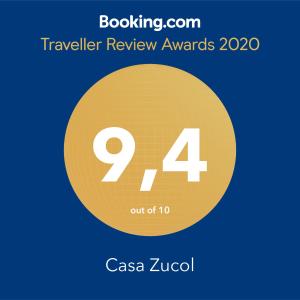 ein Symbol für Auszeichnungen für Reisebewertungen in der Unterkunft Casa Zucol in Sarnonico