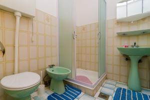 Koupelna v ubytování Apartments Rašica Molunat