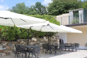 Patio nebo venkovní prostory v ubytování Oleandro 1 apartment in Villa Cerutti