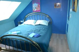 Katil atau katil-katil dalam bilik di Les Talents Aiguilles